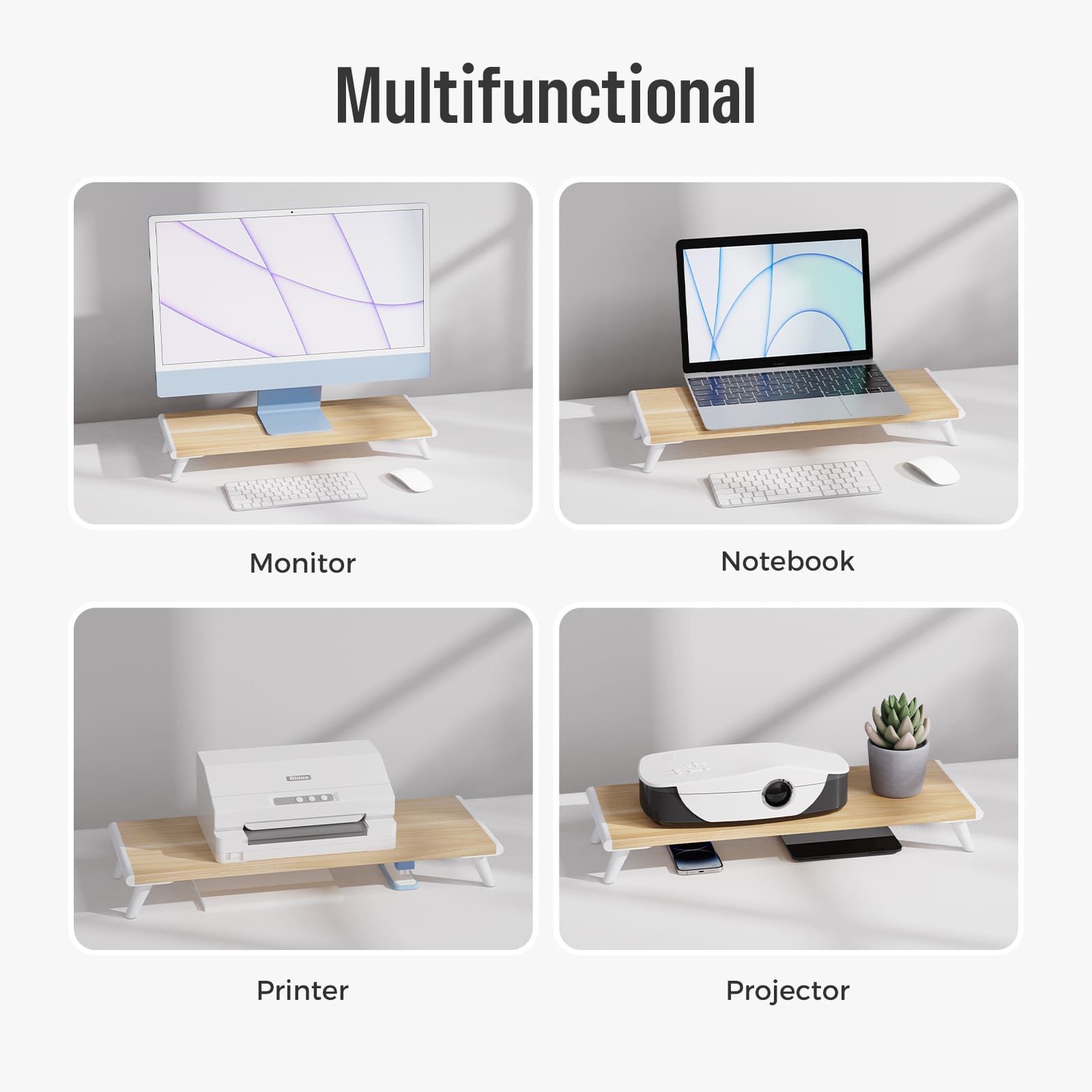 Monitor Stand Riser/Single