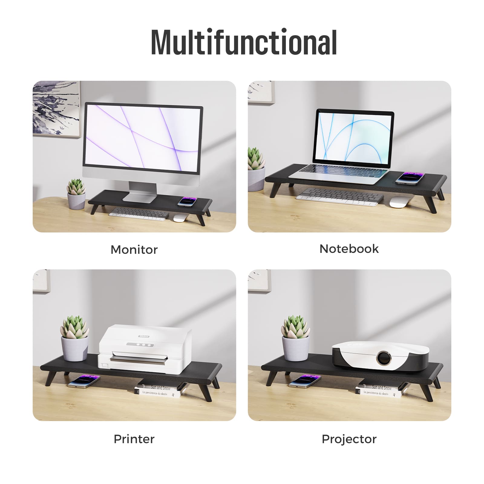 Monitor Stand Riser/Single