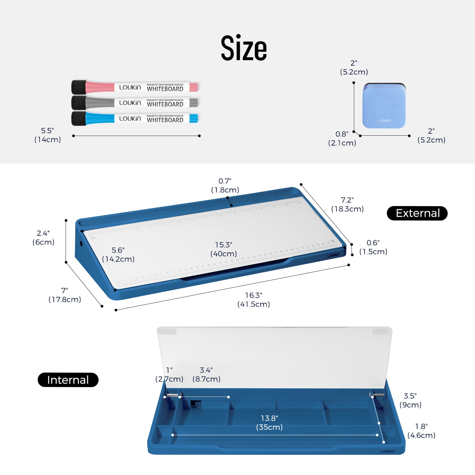 Glass Desktop Whiteboard