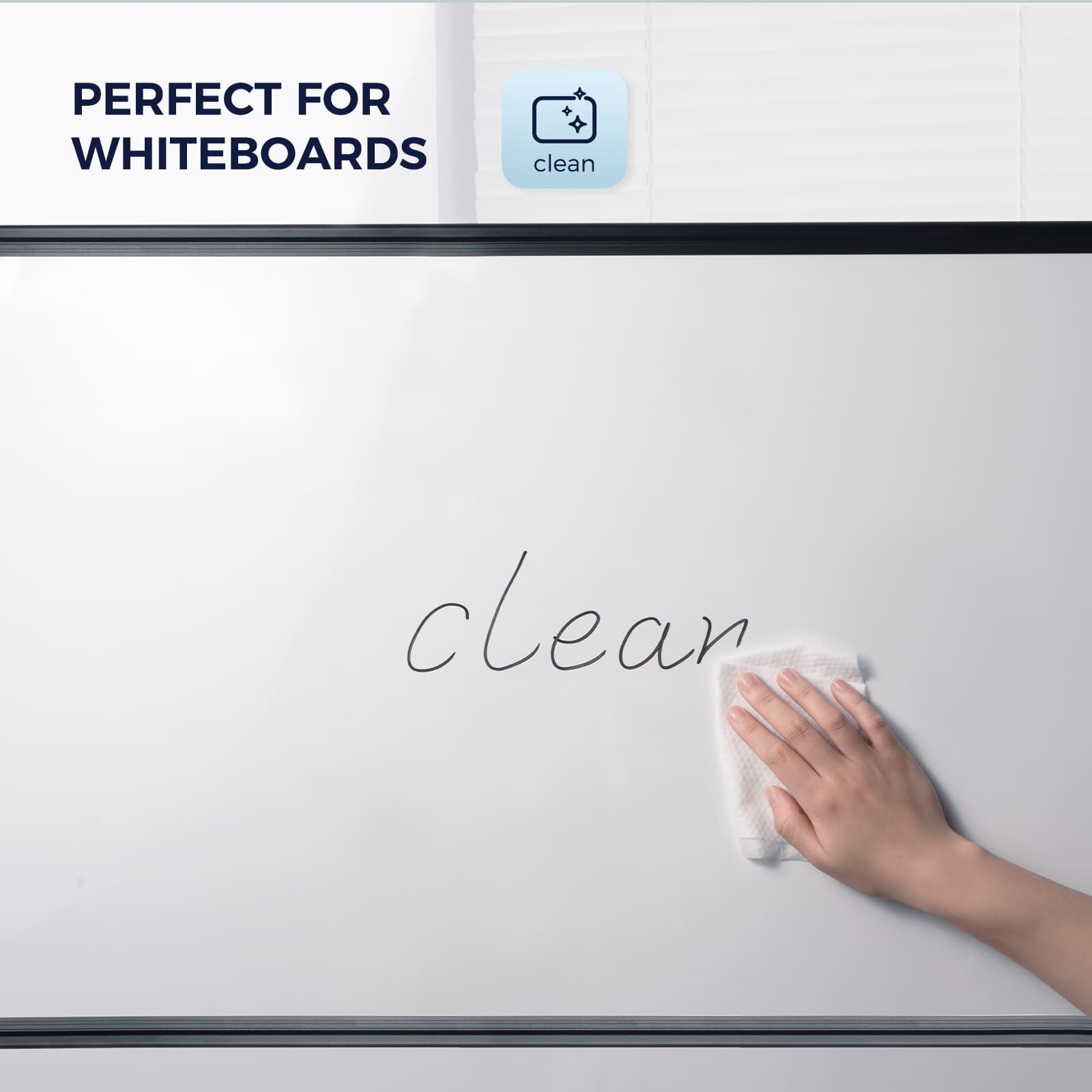 Whiteboard Cleaning Wipes, 50 Wipes