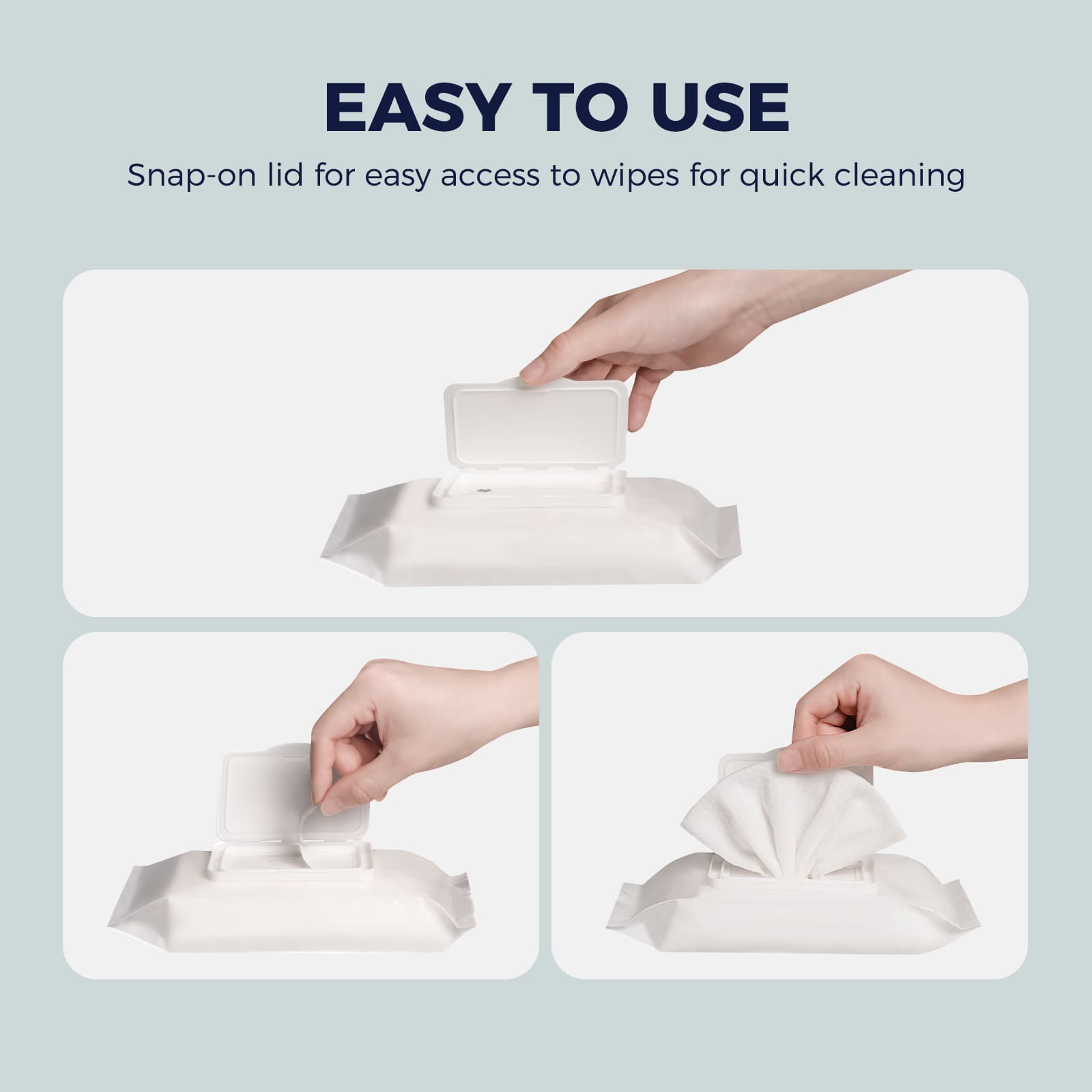 Whiteboard Cleaning Wipes, 50 Wipes