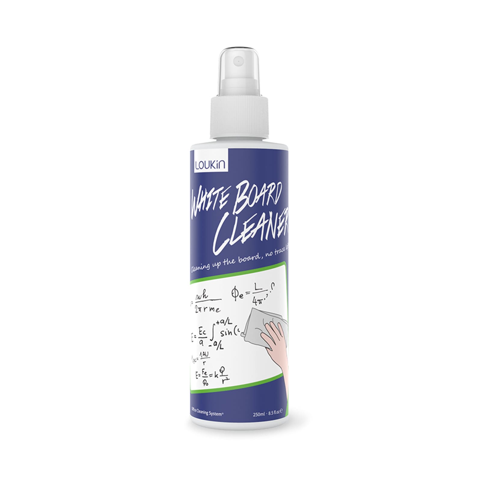 Magnetic Whiteboard Cloth with Cleaner / 3.4 oz 100ml