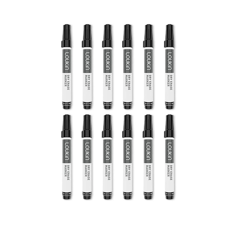  Harloon 120 Pcs Dry Erase Markers Whiteboard Markers Fine Tip  White Board Dry Erase Marker Low Odor Whiteboard Markers Pen 12 Colors Dry  Erase Board Markers Dry Erase Pens for